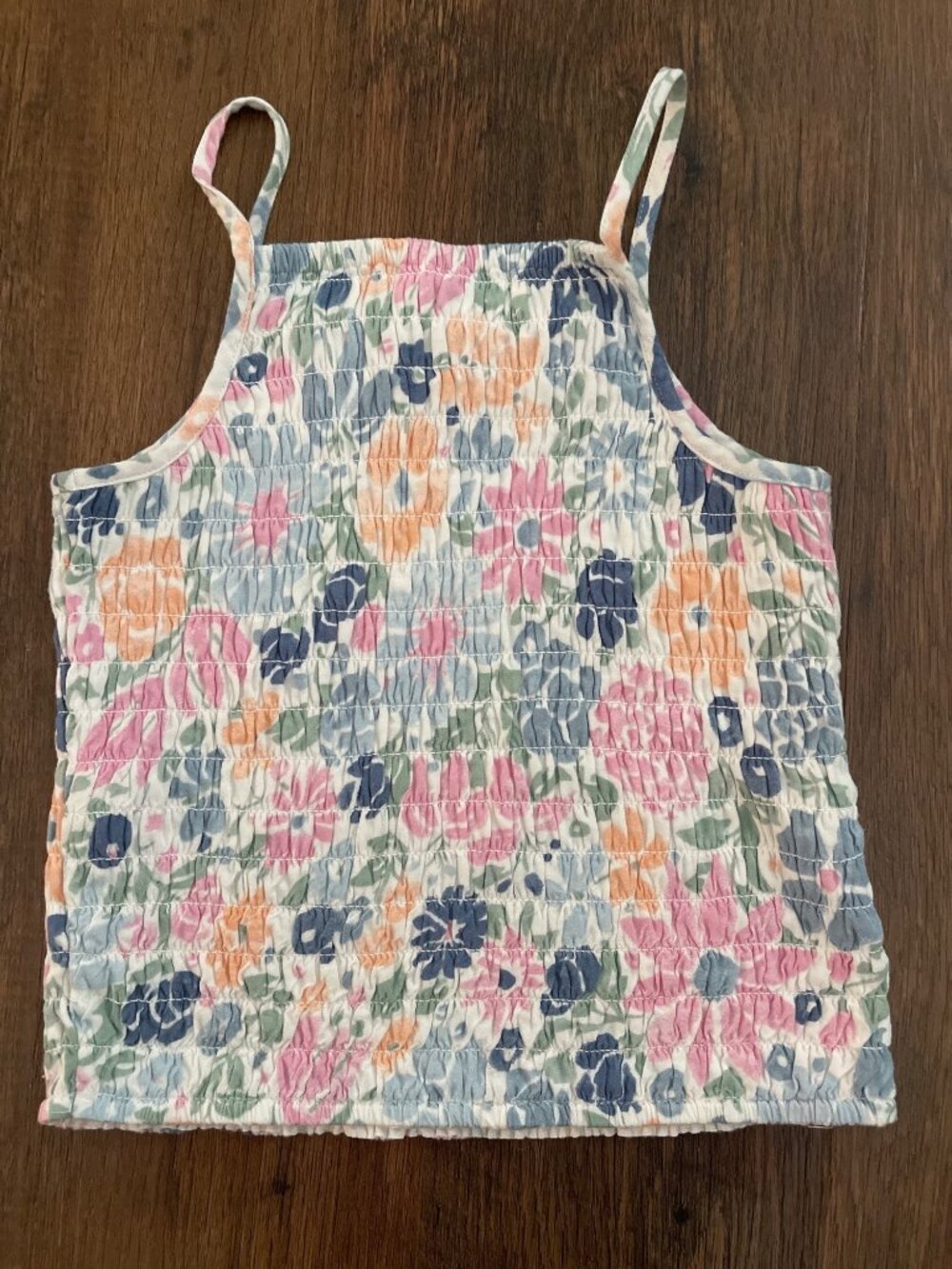 Abercrombie Kids Floral Tank Top Girls Sz 11/12 - Picture 3 of 6